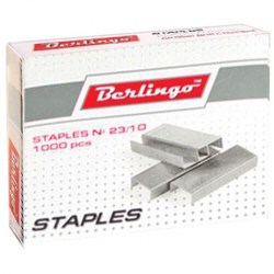 Скобы №23/8 Berlingo DSk_23800 оцинков. /1000шт/ (30-50л.) 138283