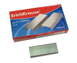 Скобы №24/6 ErichKrause 1189  (1000шт)