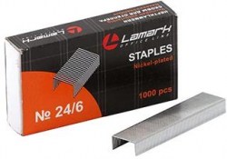 Скобы №24/6 Lamark 0187 /1000шт/