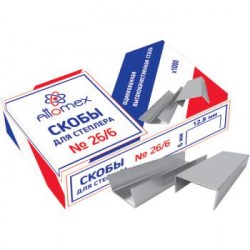 Скобы №24/6/26/6 deVENTE 4141801 "Attomex"/1000шт/ оцинкованные