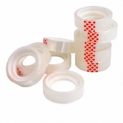 Скотч 15мм*7м TSК203Т 600/12 прозрачный /Milen/