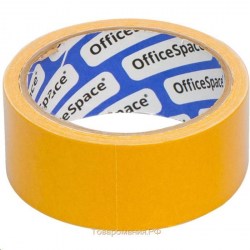 Скотч 38мм*10м двусторонний полипропилен OfficeSpace КЛД _48504/22262  346737/269645