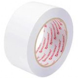 Скотч 50мм*25м двусторонний полипропилен Brauberg 600480 белый, 90мкм