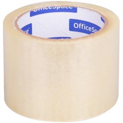 Скотч 72мм*56м прозрачный OfficeSpace ШК КЛ_4218/61612  45мкм 205468