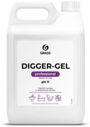 Ср-во GRASS DIGGER-GEL 5,3кг АХС-2040 для прочистки канализ труб 125206