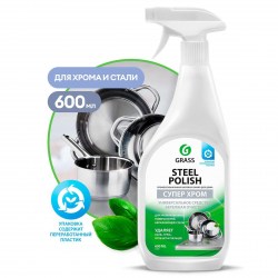 Ср-во GRASS Steel Polish для нерж. стали 600мл АХС-859 218601