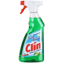 Стеклооч. Clin 500мл Яблоко 1-6903 Блеск и защита 2в1 триггер 361532