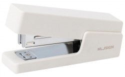 Степлер №24/6 26/6 ЕNS084 Deli Nusign (20л) белый 2029302