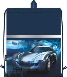 Сумка для обуви Lamark SB0022-11 "Speed Racer" 33*42см, карман на молнии, светоотражающая лента
