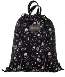 Сумка для обуви Lamark SB0055 "Rocker" 34*42см, на шнурке, карман на молнии