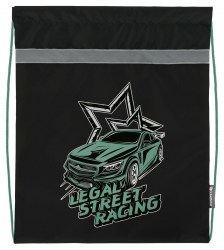 Сумка для обуви Schoolformat МОБ-СТИ "STREET RACING" 49х41см, большой 227994