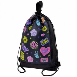 Сумка для обуви Юнландия 272406 "Patches" боковой карман на молнии 46х36см