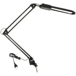 Светильник Трансвит 4607053884159 "Дельта" МС, черный, на струбцине Рельеф 234642