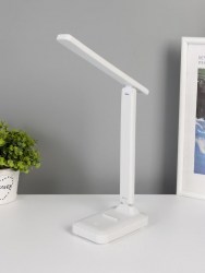 Светильник УНО LED USB 4Вт 2700-6500K  с подст для телеф белый 10689399