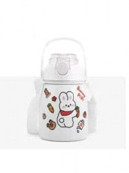 Термос Алеф DPTZ-8104-04 "Little friends" white 900мл 