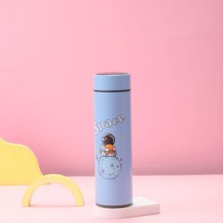 Термос Алеф DPWD-8110-01 "Happy friends, space" blue 500мл с датчиком температуры