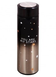 Термос Алеф ZB556-01 "You are my stars" black 500мл 