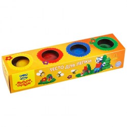 Тесто для лепки  4цв. Мульти-Пульти ТЛ_13469 "Енот на пасеке" 90г. 243000