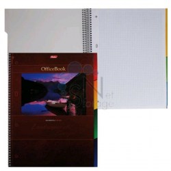 Тетрадь 100л. А5 Хатбер 100Ткм5В1сп_18861 "Colourful more" обл. с карм, клетка, на спирали 054480