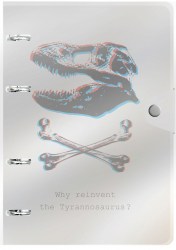 Тетрадь 120л на кольцах Канц-Эксмо ПБП1204904 "Illusion. No 2" клетка, на кнопке 