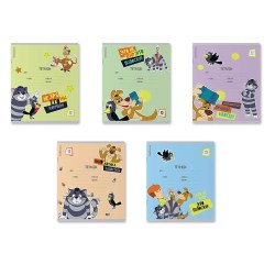 Тетрадь  12л. клетка 61459 "Простоквашино" /Полиграфика/