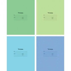 Тетрадь  24л. клетка БиДжи 0594/2738/7322/7323/11785 "Отличная" ассорти