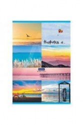 Тетрадь  40л  А4 Хатбер 22044 в точку "Happy time" мелов. картон, на скобе 060115