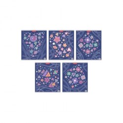 Тетрадь  48л. 42639 клетка "Ракушки" /Полиграфика/