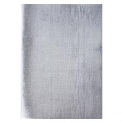 Тетрадь  48л А4 Хатбер 48Т4бвB3 "Metallic. Серебро" бумвинил, клетка на скобе 058966