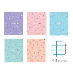 Тетрадь  48л. Альт 7-48-1156 "My sweet" клетка, ассорти