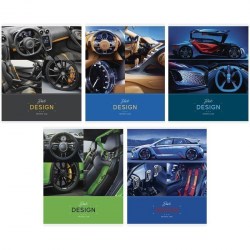 Тетрадь  48л. ArtSpace Т48л_24482 "Авто. Interior car" линия, ассорти 276247