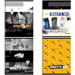 Тетрадь  48л. БиДжи 10127 "Как дела?" клетка, на спирали, ассорти 328788