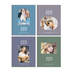 Тетрадь  48л. БиДжи 11054 "Gallery" линия, ассорти, на спирали 341025 