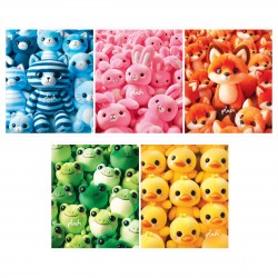 Тетрадь  48л. БиДжи Т5ск48 62702 "Plush" ассорти 372465