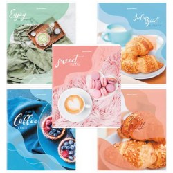 Тетрадь  48л Brauberg 404373 "Sweets" клетка, ассорти
