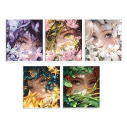 Тетрадь  48л Феникс 66697 "Волшебный сад" клетка