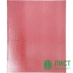 Тетрадь  48л Хатбер 48Т5бвB1 "Metallic. Розовая" бумвинил, клетка на скобе 065480