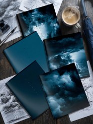 Тетрадь  48л. Lorex LXCBCL-TC THUNDER CLOUDS клетка, скр, 266280