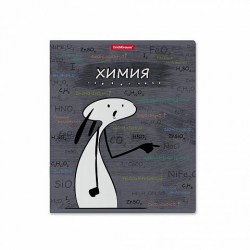 Тетрадь  48л. тематическая ErichKrause 59473 "Чубрик" клетка, пластиковая обложка ХИМИЯ