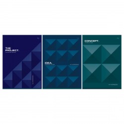 Тетрадь  60л. А4 БиДжи Т4ск60 63253 "Monocolor. Corporate identity" клетка 373463