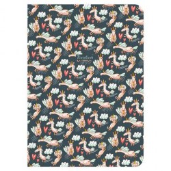 Тетрадь  60л. В5 Brauberg 403827 "Единорожки" в точку, SoftTouch 