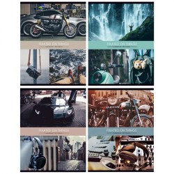 Тетрадь  80л. БиДжи 8230 "Crazy world" линия, на спирали, ассорти 331755