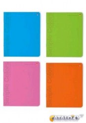 Тетрадь  96л. Альт 7-96-775/1 "Простые цвета" клетка, ассорти