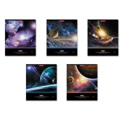 Тетрадь  96л. ErichKrause 35494 клетка "Вселенная" ассорти