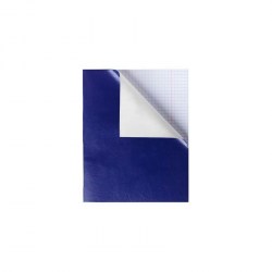 Тетрадь  96л. Хатбер 96Т5бвВ1 "Синяя" бумвинил, клетка на скобе 047610