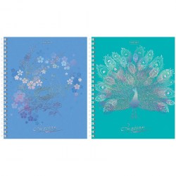 Тетрадь  96л. Хатбер 96Т5лофB1гр "Вдохновение" клетка, на спирали 340530