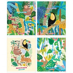 Тетрадь  96л. MESHU MS_38926 "Bright life" ArtSpace клетка 319160