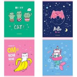 Тетради набор  48л. ArtSpace Т48к_29665 "Рисунки. Trendy meow" /5шт/ 294621