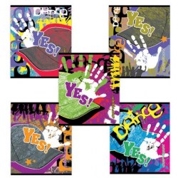 Тетради набор  48л. Полиграфика 37566 клетка "Бейсболки" 5шт