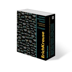 Тетради предметные ErichKrause 62124 "Inscription" 48л. справочная информация /12шт/